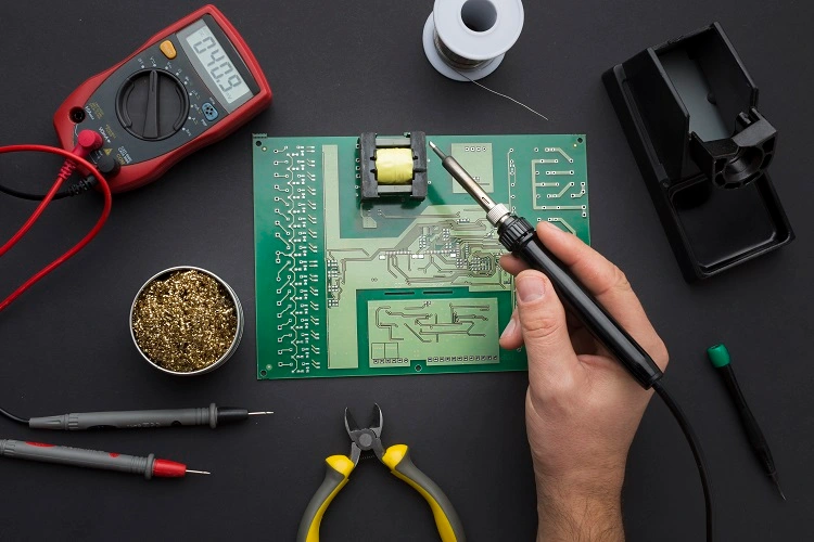 Electronics engineering lab training